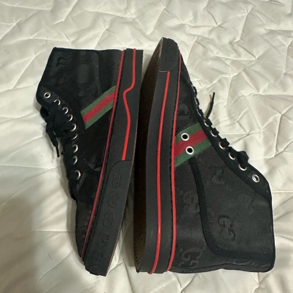 Size 10 Mens Gucci Tennis 1977 high-top Sneakers -
Farfetch excellent condition - Picture 7 of 16